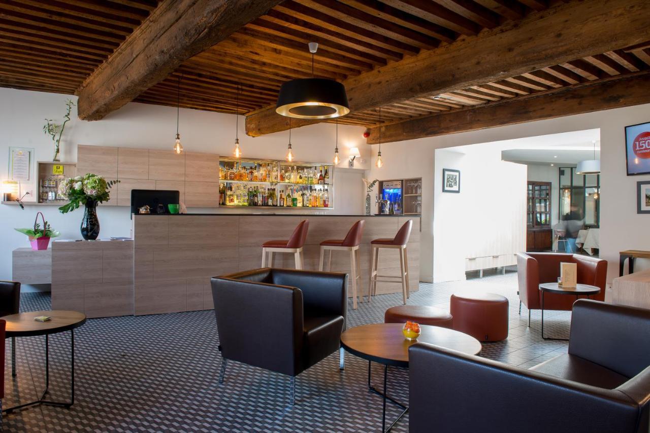 Logis Hotel Tante Yvonne & Son Restaurant Semi-Gastronomique - Lyon Nord Quincieux Zewnętrze zdjęcie